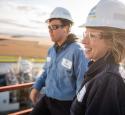 Kooilspetroleum employees at an ethanol plant.